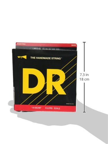 Amazon.com: DR Strings HI-BEAMS - Stainless Steel 5-String Bass